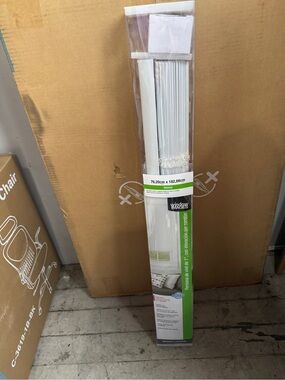 White Window Vertical Blinds - New in Package